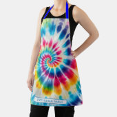 Regenbogen-Psychedelic-Tie-Dye-Schürze Schürze (InSitu)