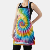 Regenbogen-Psychedelic-Tie-Dye-Schürze Schürze (InSitu)