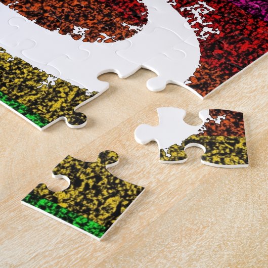 Regenbogen-PU-Zeichen Puzzle (Seite)