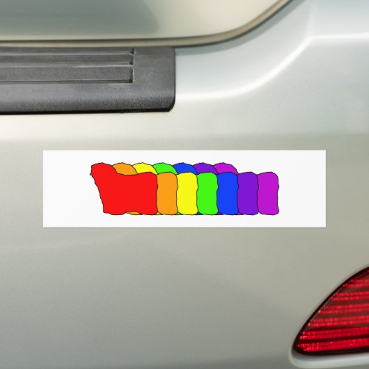 Regenbogen Puli Autoaufkleber (Auf Auto)