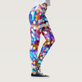Regenbogen-Punkt-Leggings Leggings (Rechts)