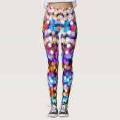 Regenbogen-Punkt-Leggings Leggings (Vorderseite)