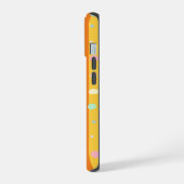 REGENBOGEN PUNKT STREIFEN iPhone 15 HÜLLE (Linke Seite)