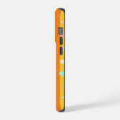 REGENBOGEN PUNKT STREIFEN iPhone HÜLLE (Linke Seite)