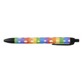 REGENBOGEN PUNKT STREIFEN KUGELSCHREIBER (Unterseite)