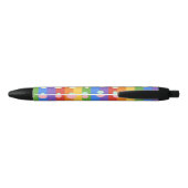 REGENBOGEN PUNKT STREIFEN KUGELSCHREIBER (Rückseite)