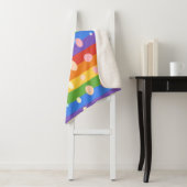 REGENBOGEN PUNKT STREIFEN SHERPADECKE (Beispiel)