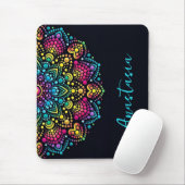 Regenbogen-Punktbemalte Mandala Mousepad (Mit Mouse)
