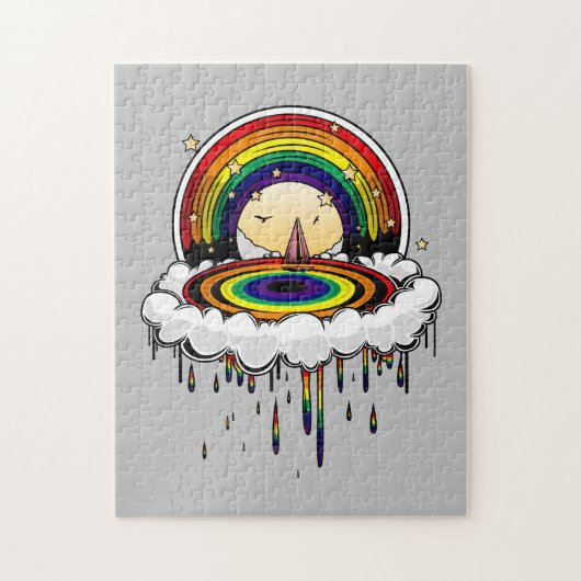 Regenbogen Puzzle (Vertikal)