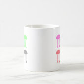 Regenbogen-Quallen auf Parade Kaffeetasse (Mittel)