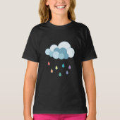 Regenbogen Rain Cloud T - Shirt (Vorderseite)