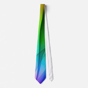 Regenbogen-Rauch-Hals-Krawatte Krawatte
