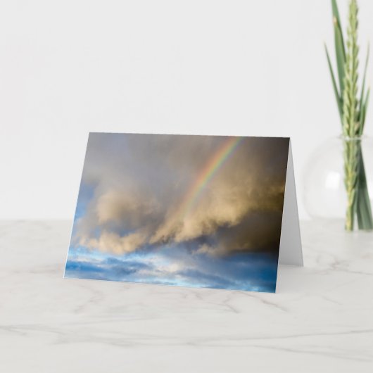 Regenbogen-Rebellion Dankeskarte (Vorderseite)