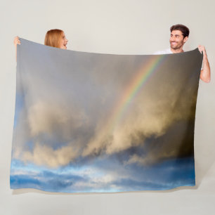 Regenbogen-Rebellion Fleecedecke