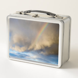 Regenbogen-Rebellion Metall Brotdose