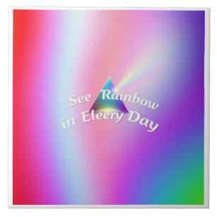 Regenbogen-Reflexionen Fliese