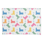 Regenbogen Regenbogenhaut Rainy Day Parade Collect Kissenbezug (Vorderseite-Links)