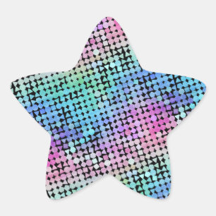 Regenbogen-Regeneration : Stern-Aufkleber