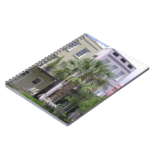 Regenbogen-Reihen-Häuser, Charleston Notizblock (Linke Seite)