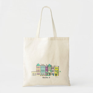 Regenbogen-Reihen-Markt-Tasche Tragetasche