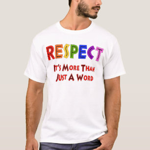 Regenbogen-Respekt T-Shirt