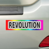 Regenbogen-Revolution Autoaufkleber (Auf Auto)