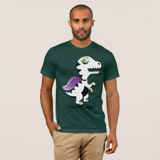 Regenbogen Rex Dragqueen T-Shirt