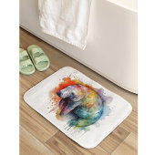 Regenbogen-Riff-Manatee Badematte