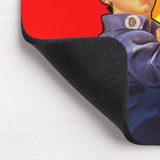 Regenbogen Rosie Mousepad (Ecke)