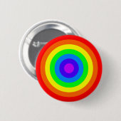 Regenbogen Roundel Button (Vorne & Hinten)