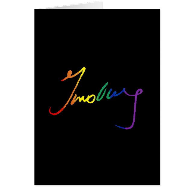 Regenbogen-Ruth- Bader Ginsburgautogramm - LGBT (Vorne)