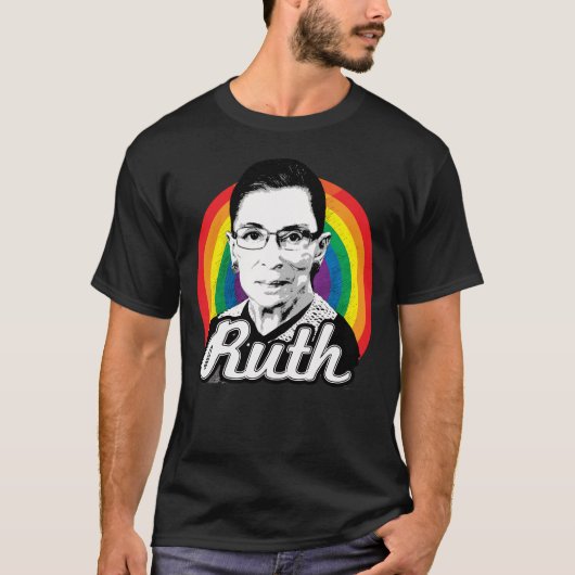Regenbogen Ruth T-Shirt (Vorderseite)
