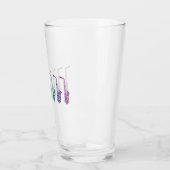 Regenbogen-Saxophone-Musik-Bunt Glas (Links)