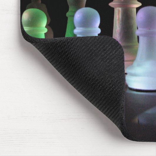 Regenbogen-Schach-Set-Mausunterlage Mousepad (Ecke)
