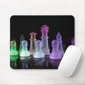 Regenbogen-Schach-Set-Mausunterlage Mousepad (Mit Mouse)