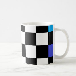 Regenbogen-Schachbrett CricketDiane Kaffeetasse