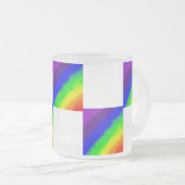 Regenbogen-Schachtel frostige Tasse (VorderseiteRechts)