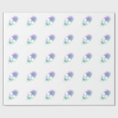 Regenbogen-Schädel - kundenspezifischer Geschenkpapier (Flach)