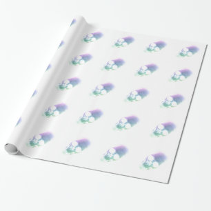 Regenbogen-Schädel - kundenspezifischer Geschenkpapier
