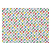 Regenbogen-Schafe Tischdecke (Vorderseite (Horizontal))