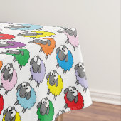 Regenbogen-Schafe Tischdecke (Beispiel)