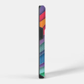 Regenbogen-Scheiben-Muster Boho iPhone Hülle (Rechte Seite)