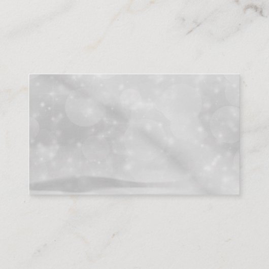 Regenbogen-Schein Visitenkarte (Rückseite)