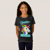 Regenbogen-Schein wie ein Einhorn spielt die T-Shirt (Vorne ganz)