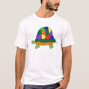 Regenbogen-Schildkrötekleid T-Shirt