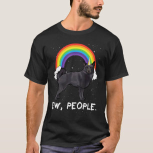 Regenbogen Schipperke Ew Leute Einhorn Hund T-Shirt