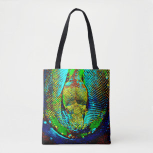 Regenbogen-Schlange Tasche