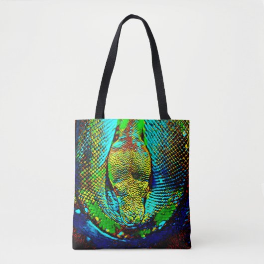 Regenbogen-Schlange Tasche (Vorderseite)