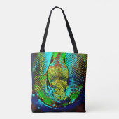 Regenbogen-Schlange Tasche (Rückseite)