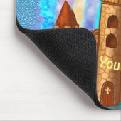 Regenbogen Schloss Mousepad (Ecke)